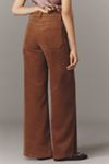 FRAME Le Slim Palazzo Modernist Pocket High-Rise Wide-Leg Jeans