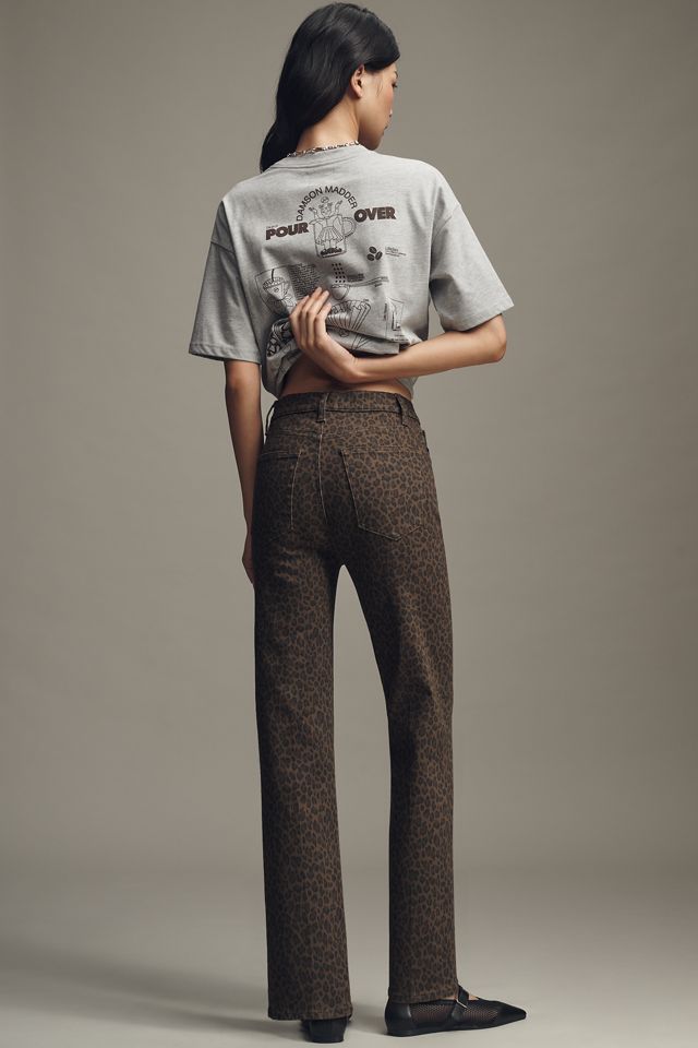 FRAME Le Sleek High-Rise Straight-Leg Jeans #3
