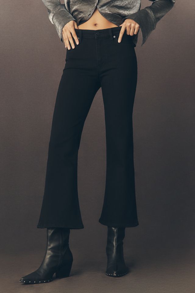 FRAME The Icon Petite High-Rise Flare Jeans #1
