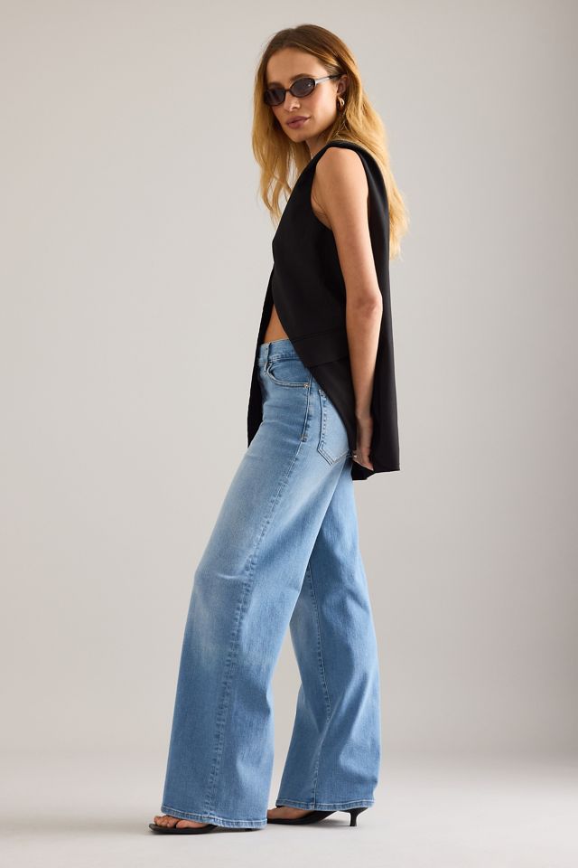 FRAME Le Slim Palazzo Wide-Leg Jeans #2