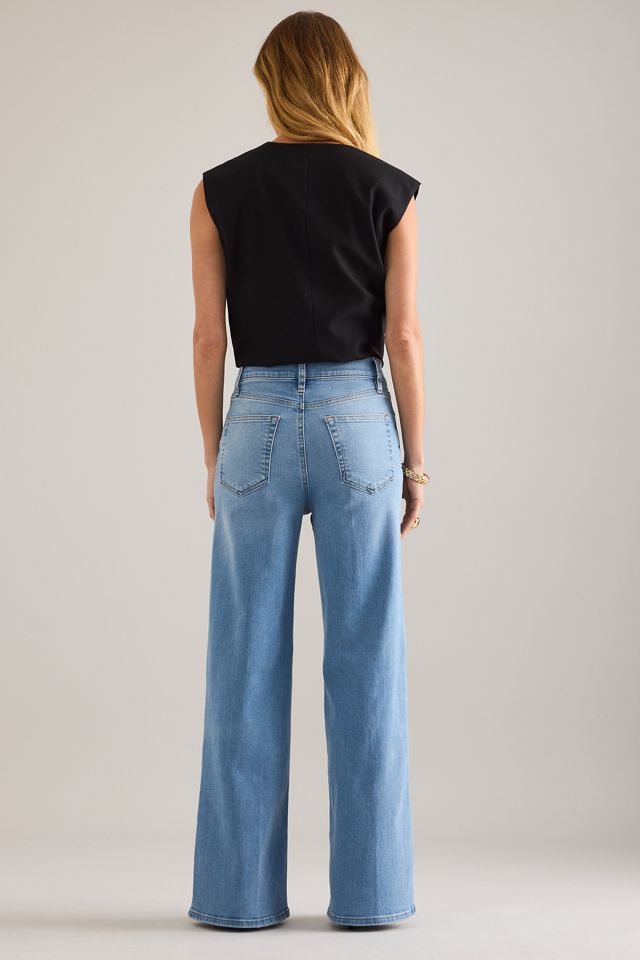 FRAME Le Slim Palazzo Wide-Leg Jeans #1
