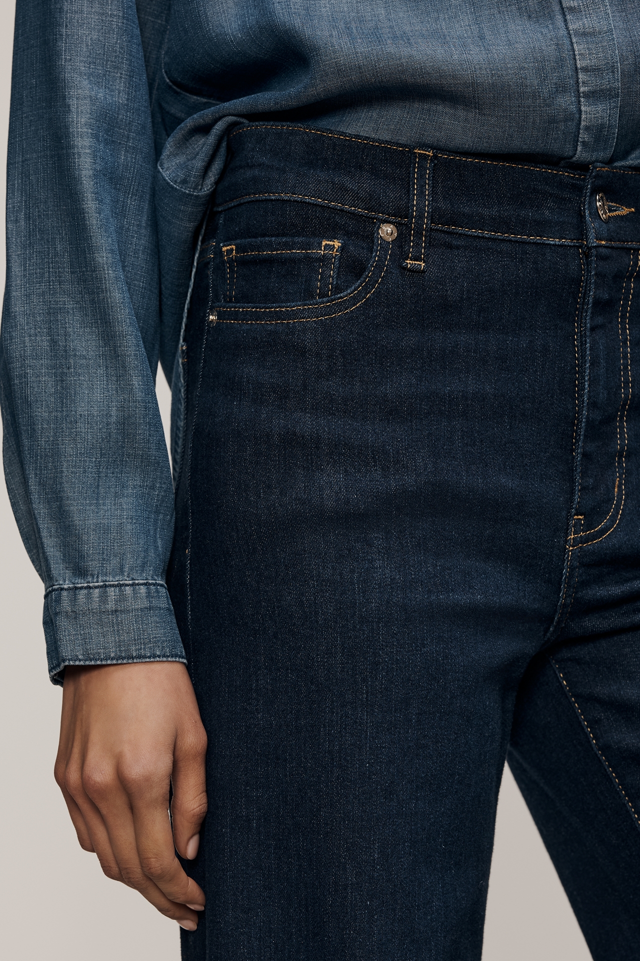 FRAME Le Slim Palazzo High-Rise Wide-Leg Jeans