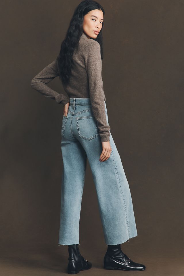 FRAME Le Slim Palazzo High-Rise Crop Wide-Leg Jeans #2