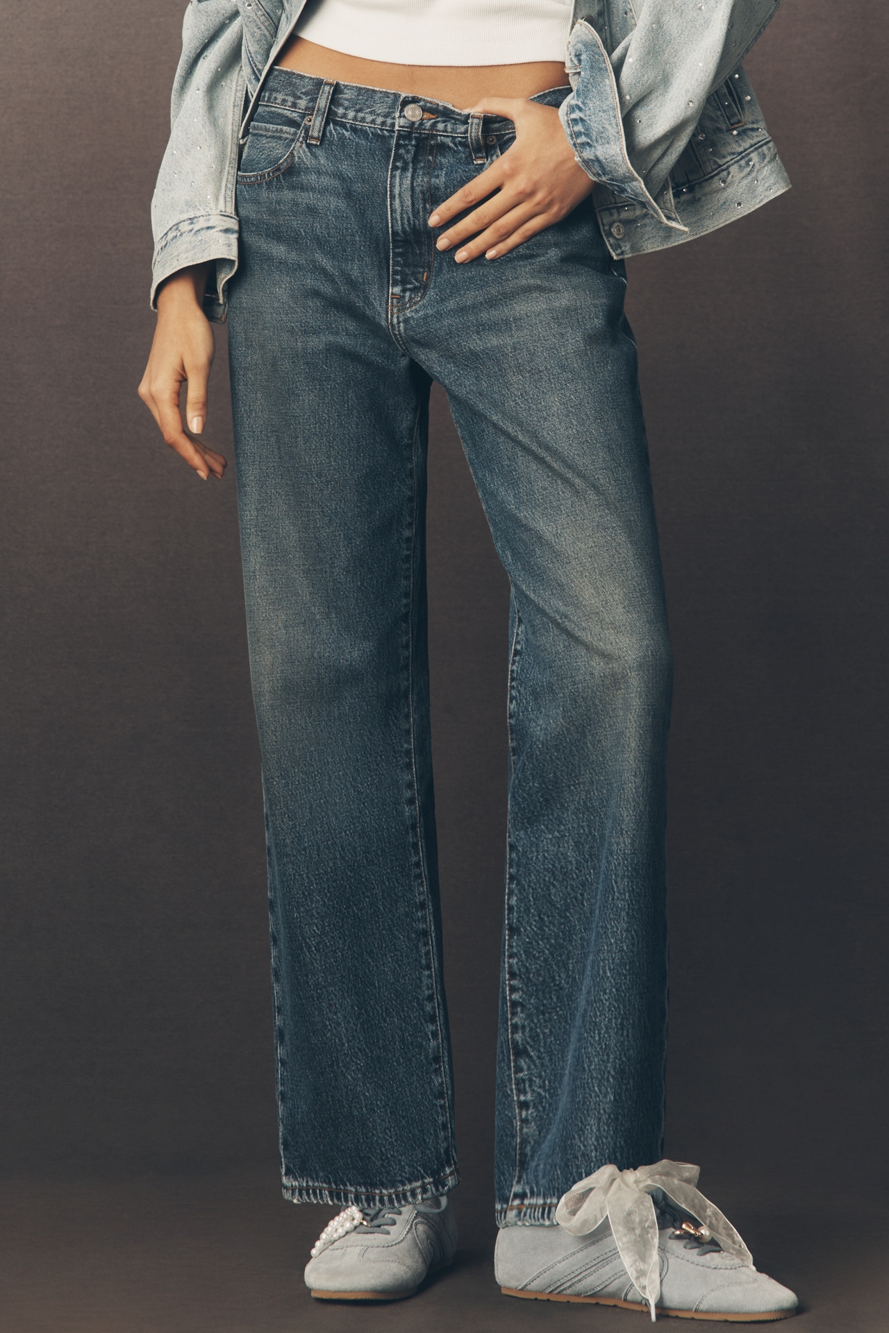 FRAME The Hang Mid-Rise Relaxed Jeans