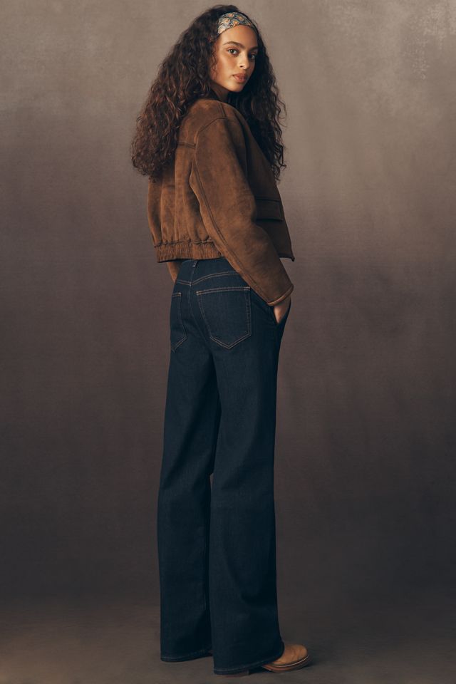 FRAME The Straight Trouser High-Rise Straight-Leg Jeans #3