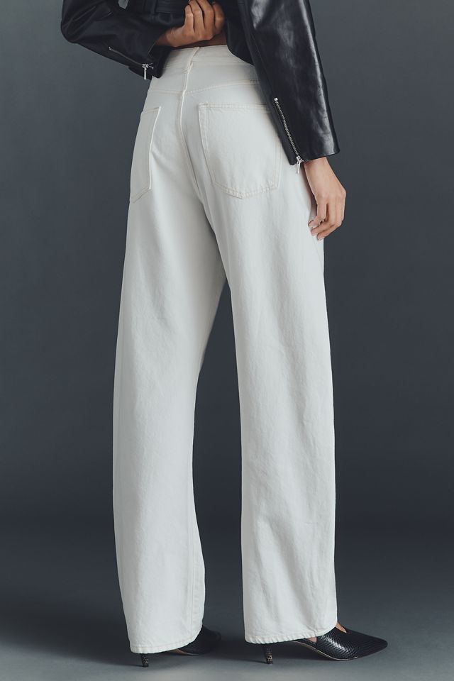 FRAME The Bubble High-Rise Tapered Jeans #2