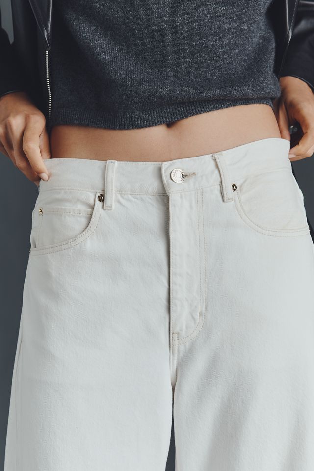FRAME The Bubble High-Rise Tapered Jeans #3