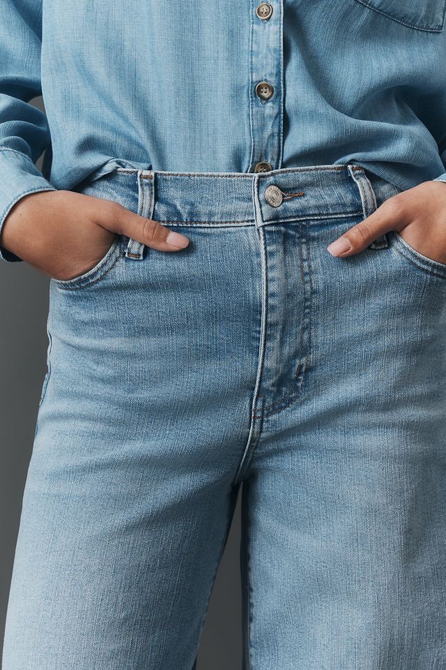 FRAME Le Slim Palazzo High-Rise Wide-Leg Jeans #3