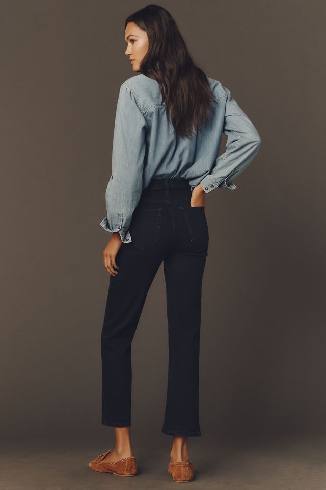 FRAME Le Sleek Straight High-Rise Straight-Leg Jeans #3