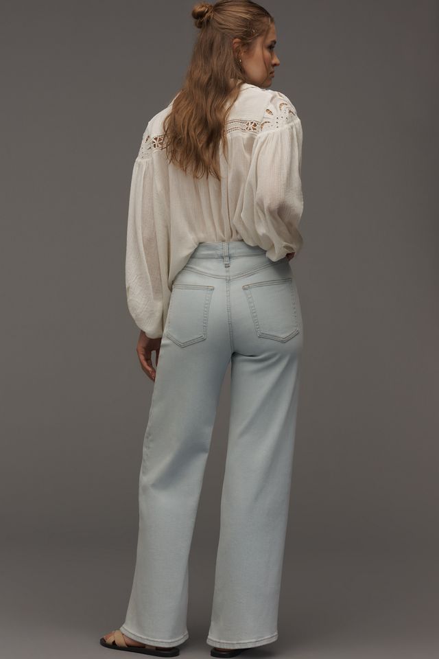 FRAME Le Slim Palazzo High-Rise Wide-Leg Jeans #2