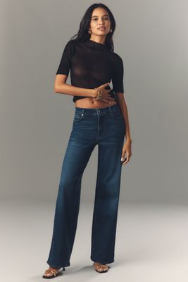 FRAME Le Slim Palazzo High-Rise Wide-Leg Jeans | Anthropologie