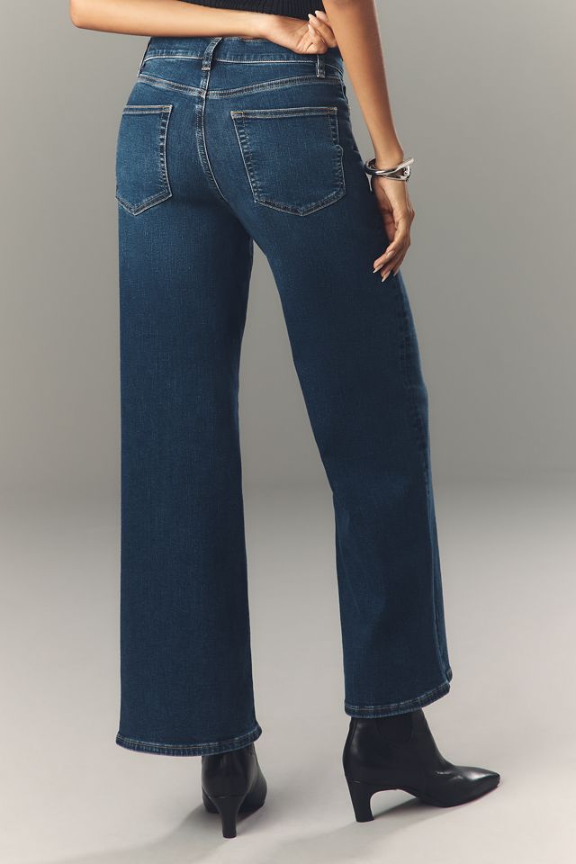 FRAME Le Slim Palazzo High-Rise Wide-Leg Jeans #2