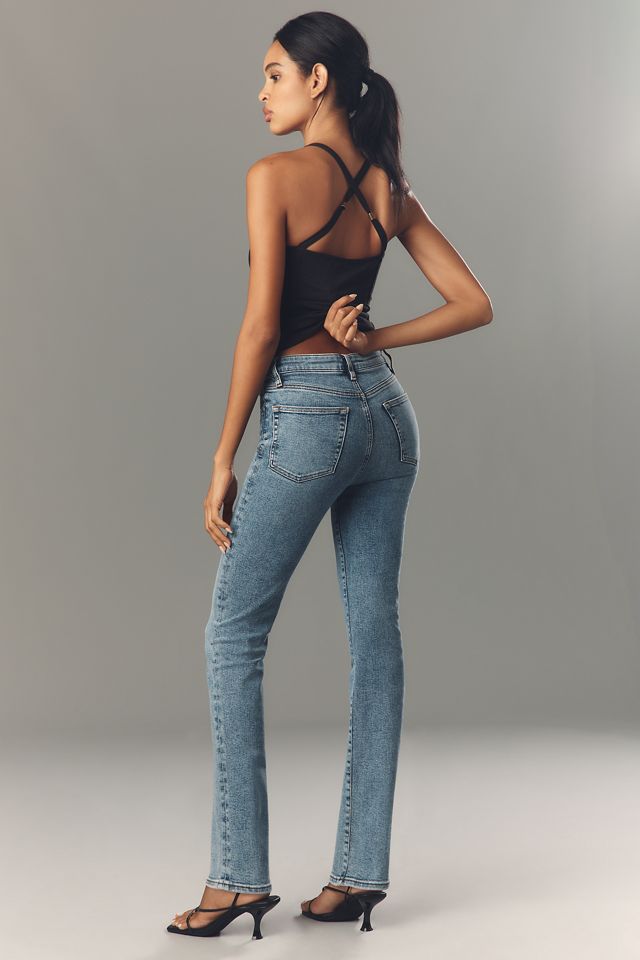 FRAME The Pencil High-Rise Straight-Leg Jeans #3