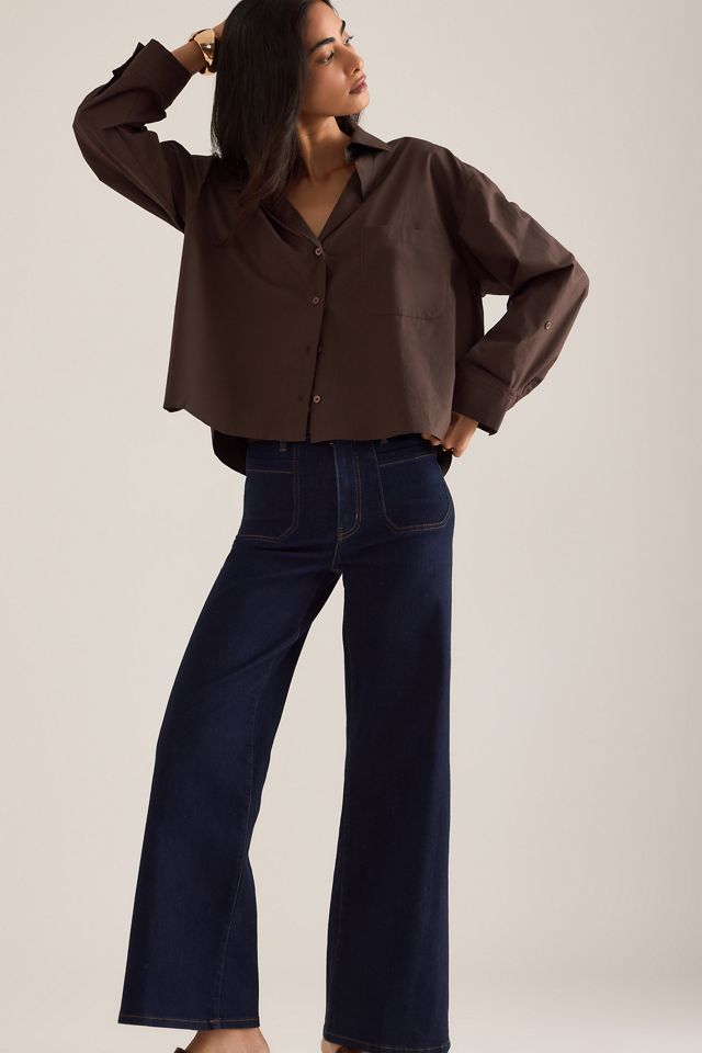 FRAME Le Slim Palazzo Jeans #4