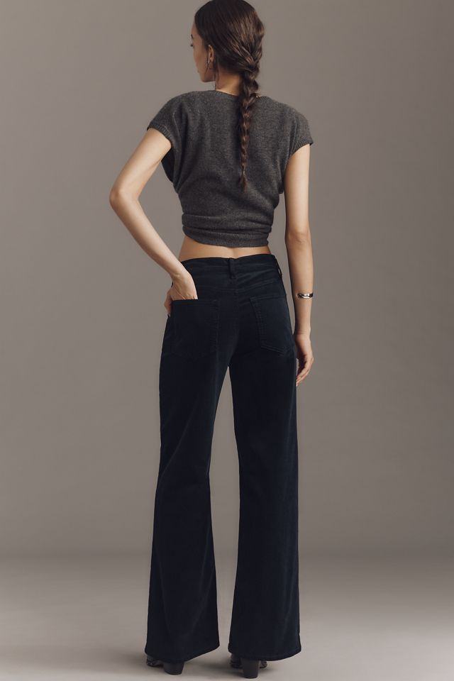 FRAME Le Slim Palazzo Corduroy High-Rise Wide-Leg Jeans #2