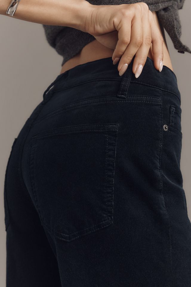 FRAME Le Slim Palazzo Corduroy High-Rise Wide-Leg Jeans #3