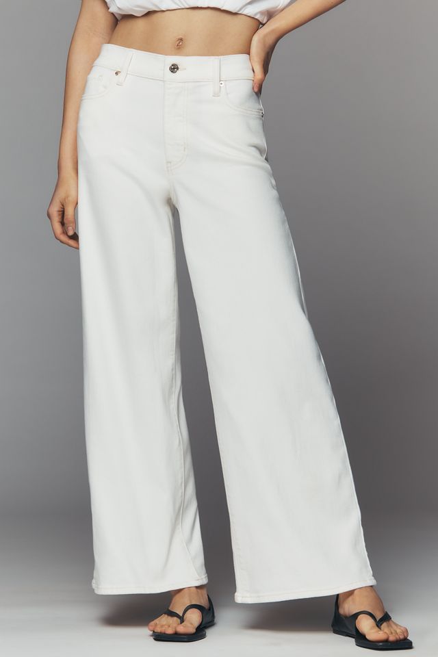 FRAME Le Pixie Petite Slim Palazzo Jeans #1