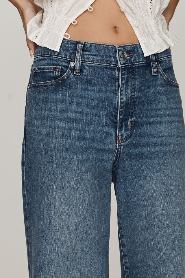 FRAME Pixie Le Slim High-Rise Palazzo Jeans #2