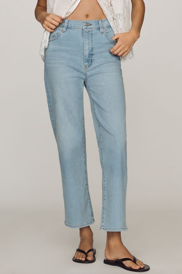 FRAME Le Pixie High-Rise Straight-Leg Jeans #1