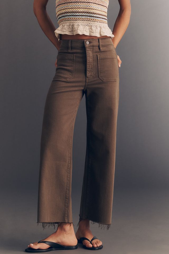 FRAME Anchor Pant High-Rise Wide-Leg Jeans #1
