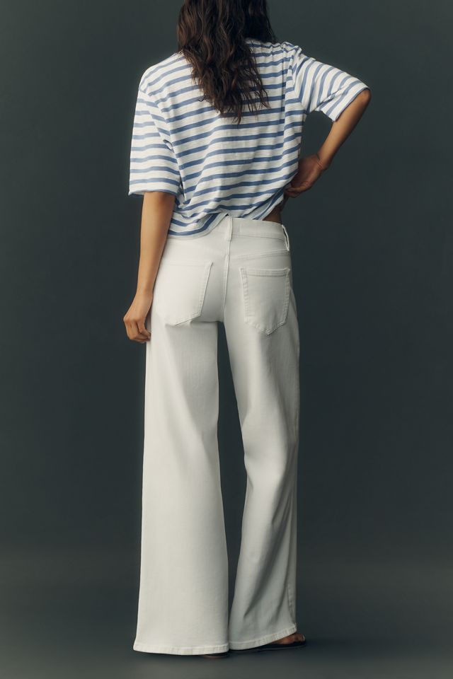 FRAME Le Slim Palazzo Low-Rise Wide-Leg Jeans #4