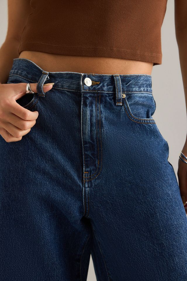 FRAME Jeans Barrel de Tiro Alto The Neat #5