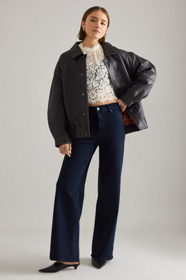 FRAME Le Slim Palazzo Jeans