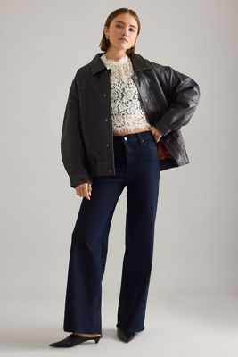 FRAME Le Slim Palazzo Jeans