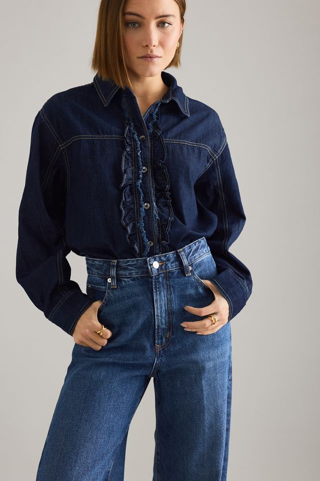 FRAME Los Jeans Acampanados The Slice #4