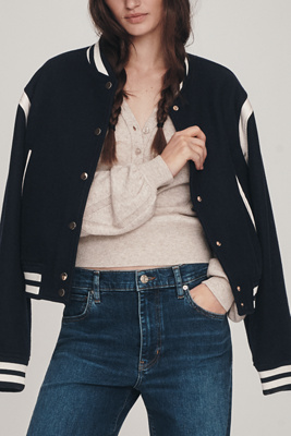 Frame The Mellow Mid-rise Wide-leg Jeans In Blue