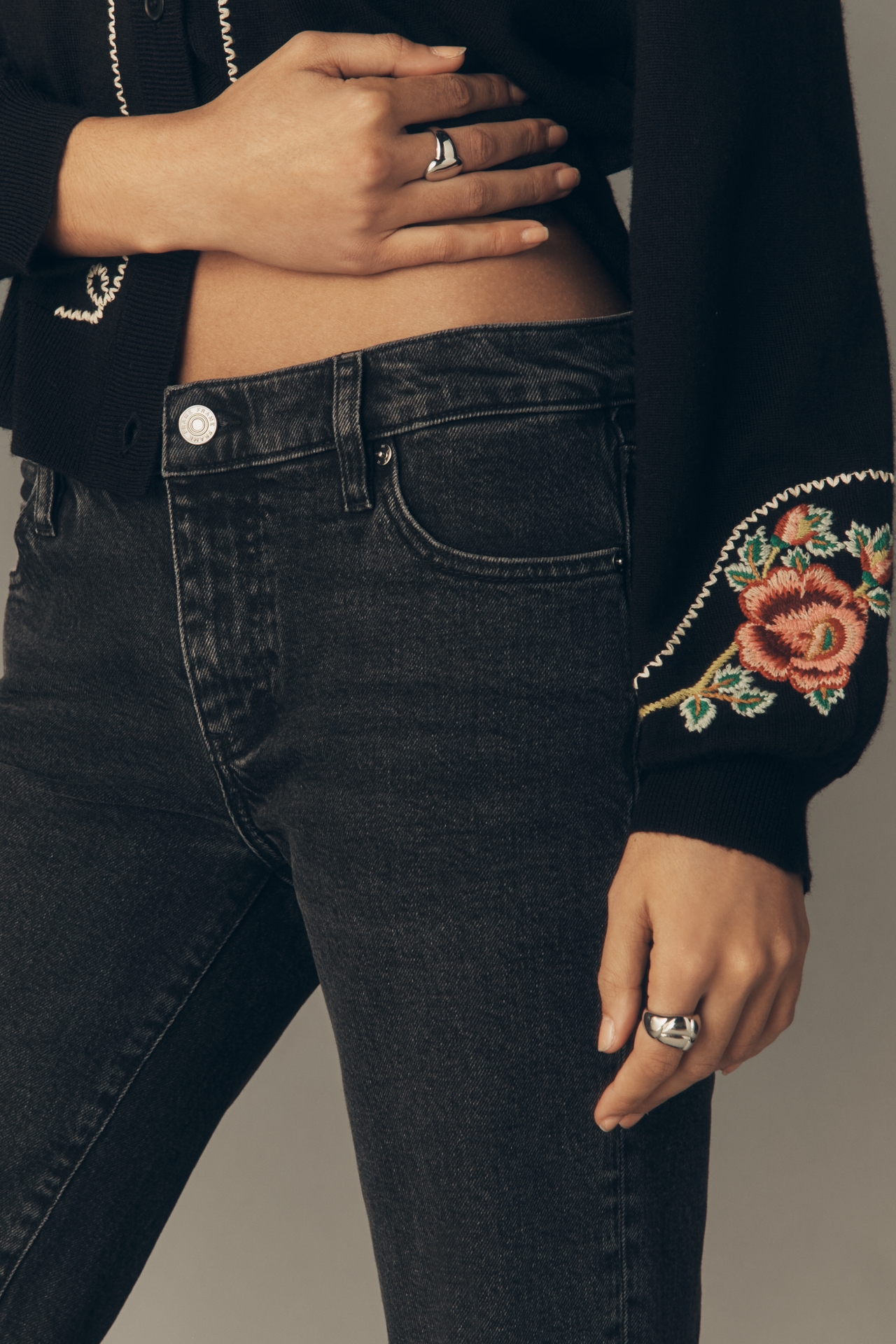 FRAME Rodeo Low-Rise Bootcut Jeans