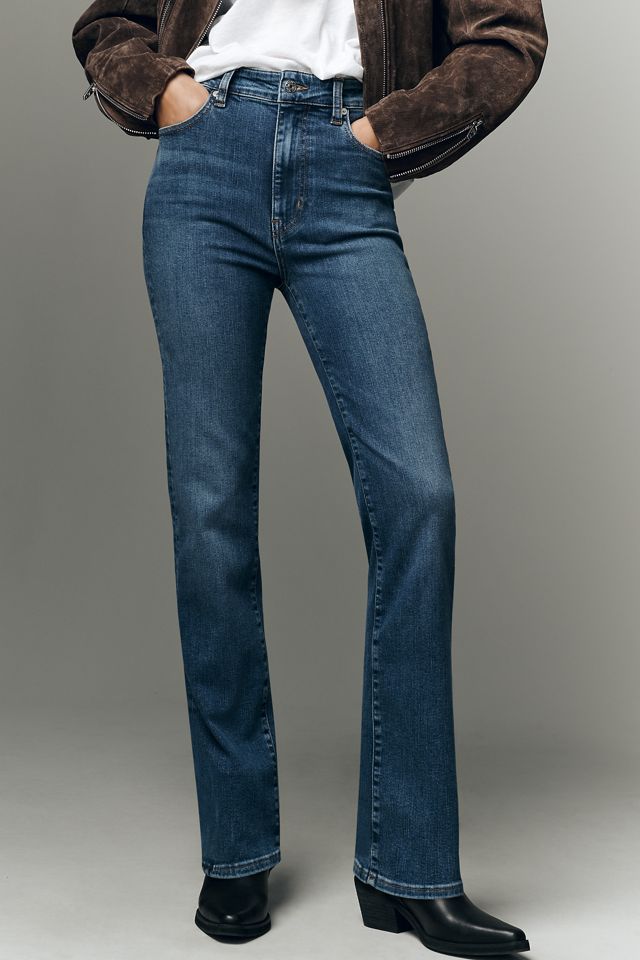 Frame The Pencil High-Rise Straight-Leg Jeans #1