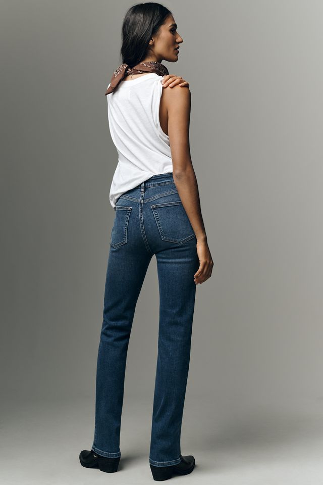 Frame The Pencil High-Rise Straight-Leg Jeans #2