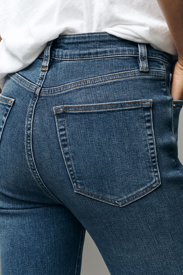 Frame The Pencil High-Rise Straight-Leg Jeans #3
