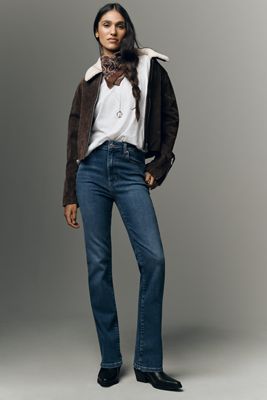 Frame The Pencil High-Rise Straight-Leg Jeans
