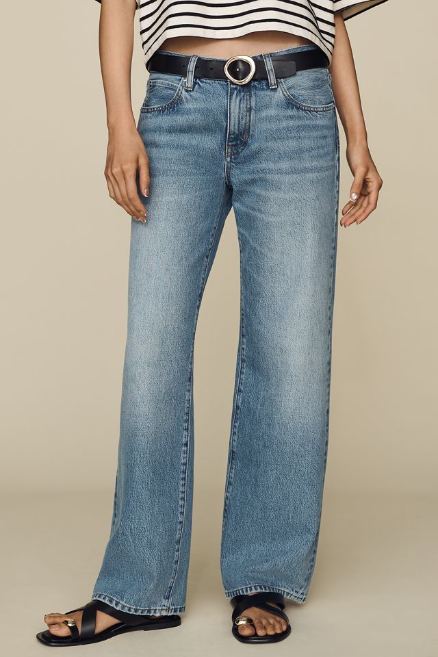 FRAME The Saturday Low-Rise Straight-Leg Jeans #2