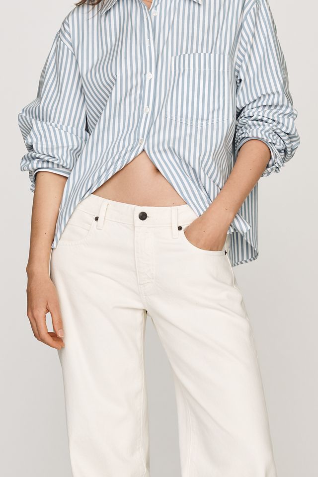 FRAME The Saturday Low-Rise Straight-Leg Jeans #3