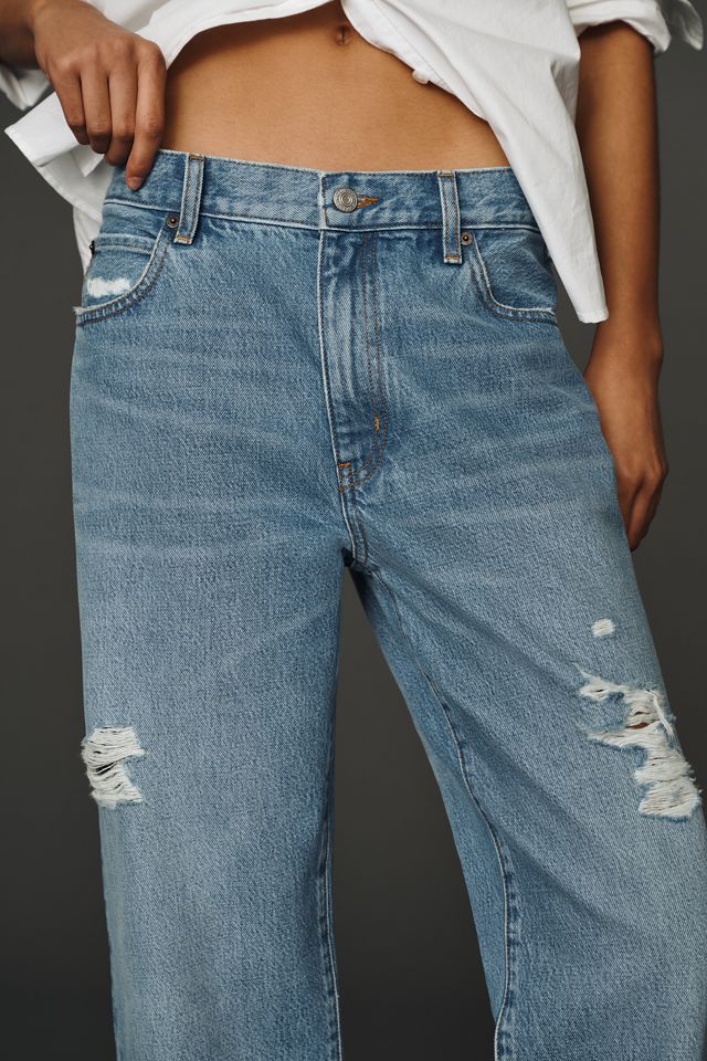 FRAME Hang Mid-Rise Relaxed Jeans #1