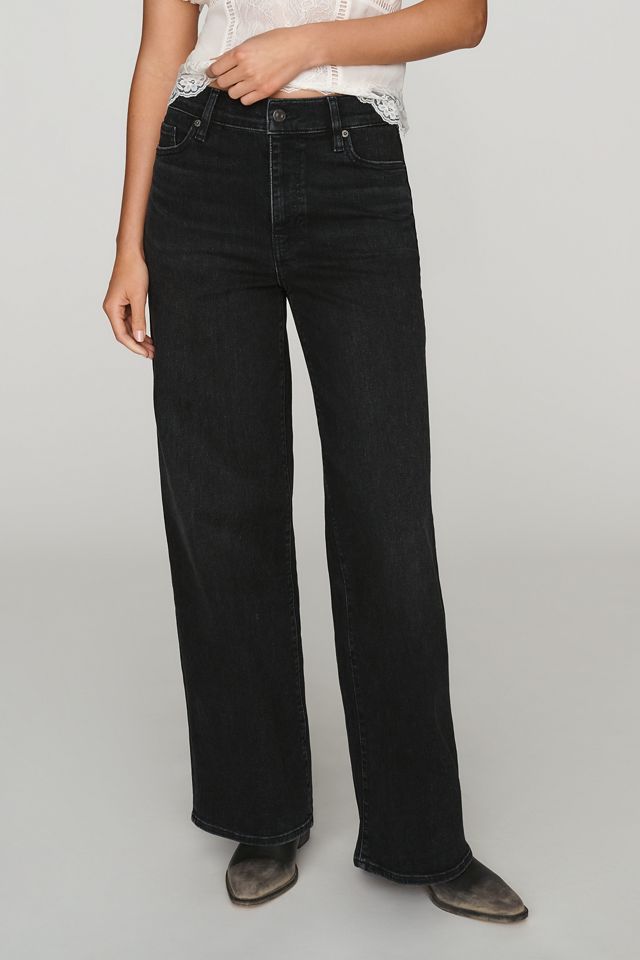 FRAME Le Slim Palazzo High-Rise Wide-Leg Jeans #1