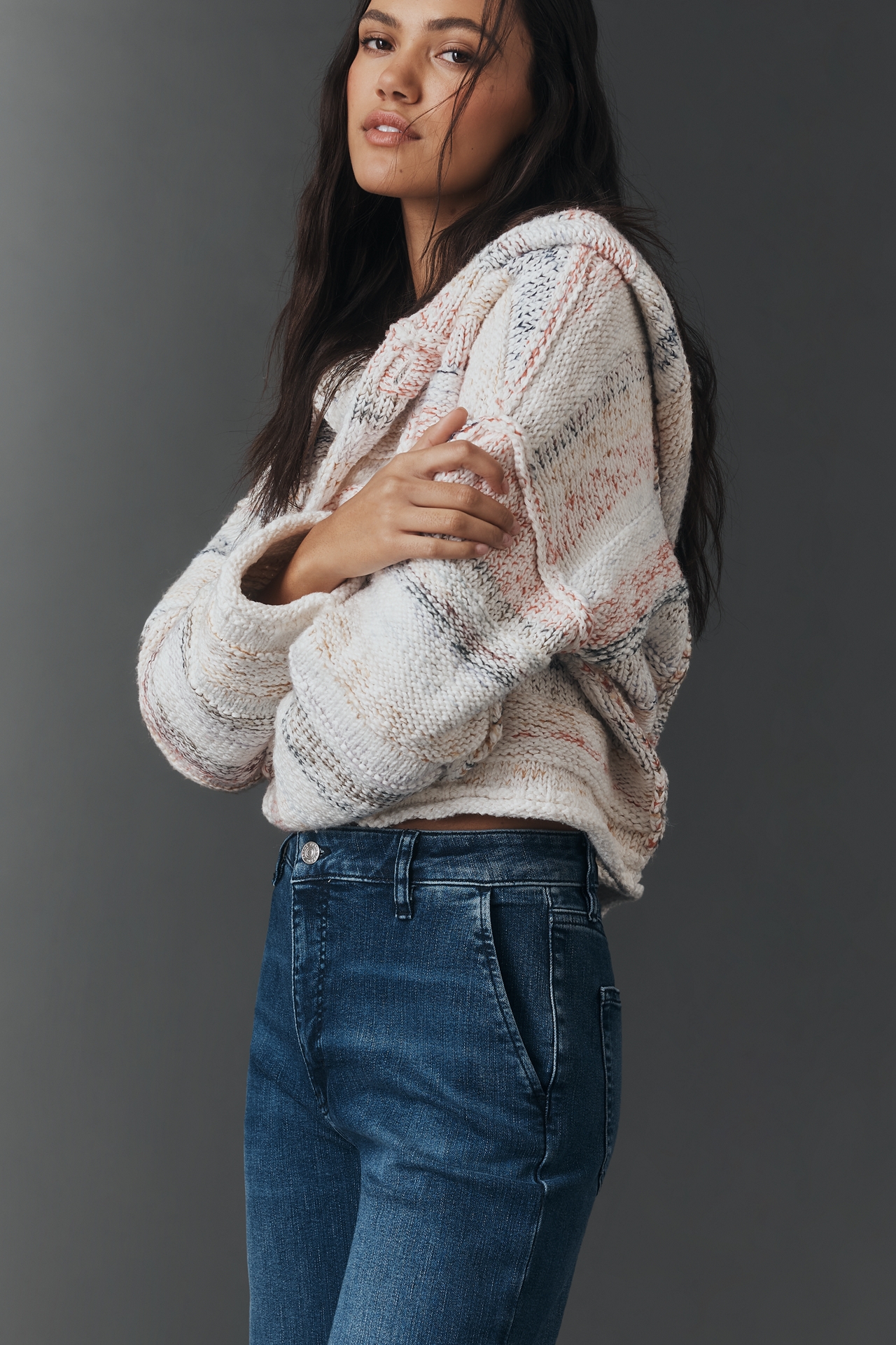 FRAME Straight Trouser High-Rise Straight-Leg Jeans