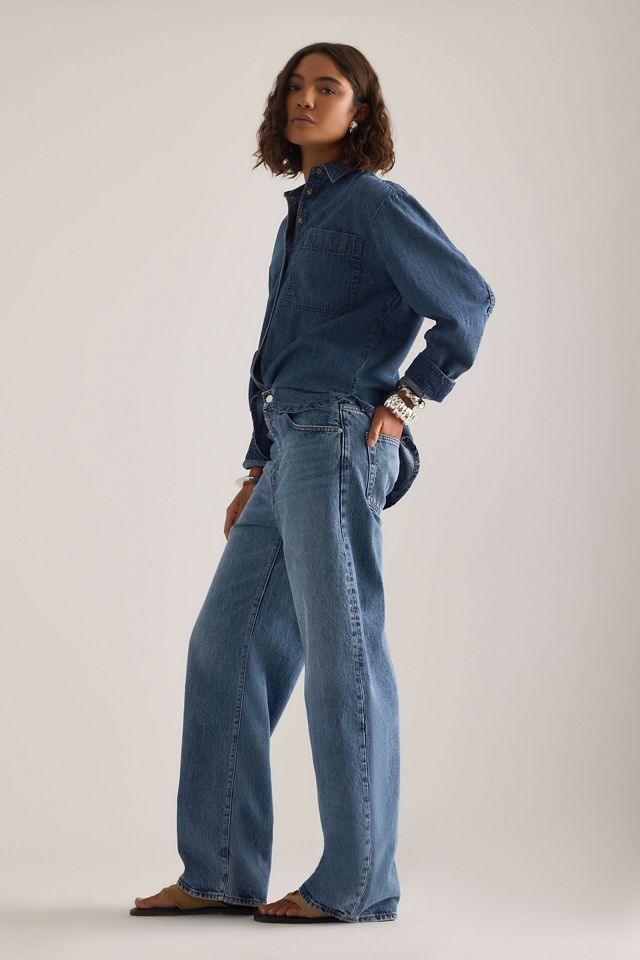 FRAME Jeans a Botte a Vita Alta The Bow #2
