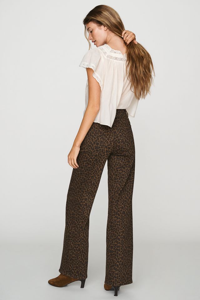 FRAME Le Slim Palazzo High-Rise Wide-Leg Jeans #3
