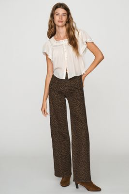 FRAME Le Slim Palazzo High Rise Wide Leg Jeans