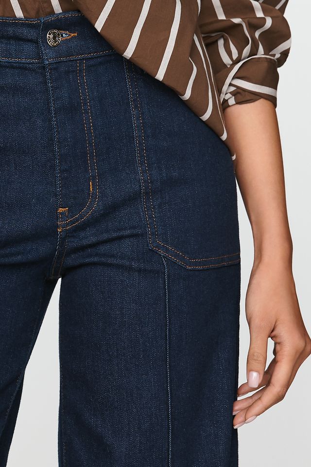 FRAME Le Slim Palazzo High-Rise Wide-Leg Jeans #2