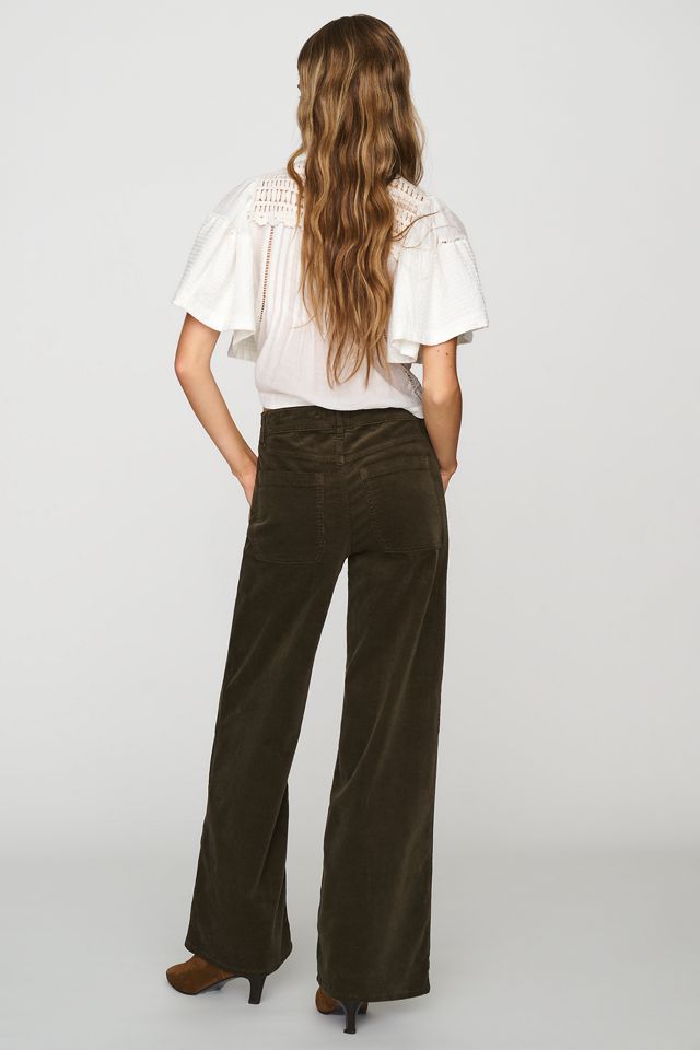 FRAME High-Rise Wide-Leg Palazzo Jeans #2