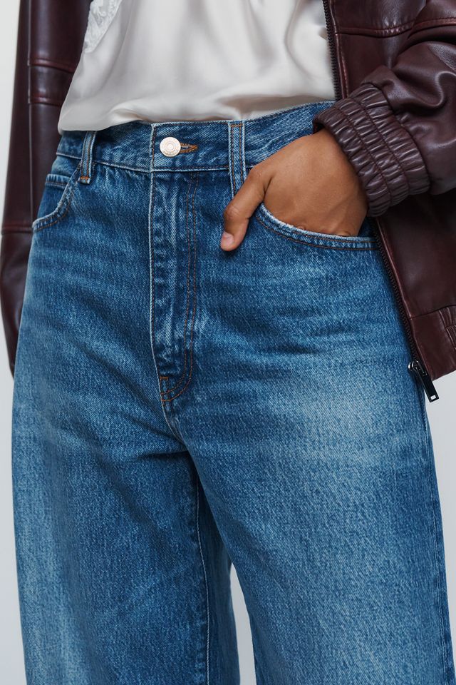 FRAME The Bow High Rise Tapered Jeans #3