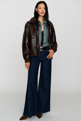 FRAME The Palace High-Rise Wide-Leg Jeans by Anthropologie