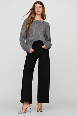 FRAME Petite Le Pixie Slim Palazzo Jeans by Anthropologie