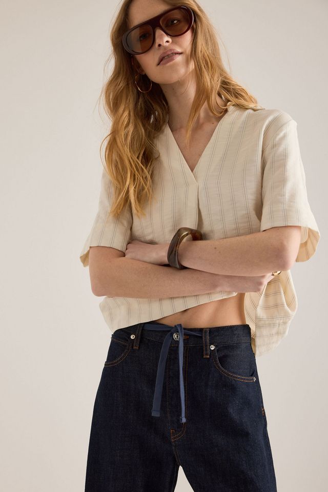 FRAME Jeans a Botte con Coulisse The Off-Duty #1