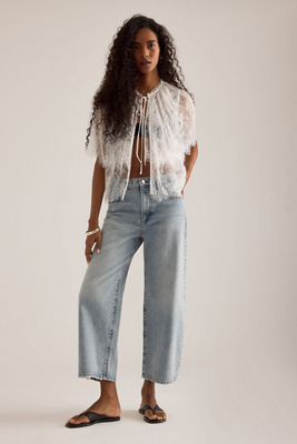 FRAME The Bow Crop Jeans